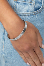 Load image into Gallery viewer, Paparazzi Accessories-I Stand All Amazed - Silver
