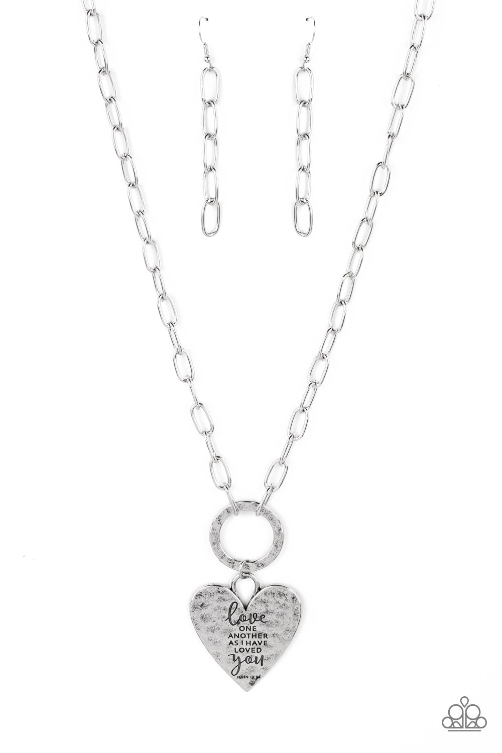 Paparazzi Accessories-Brotherly Love - Silver