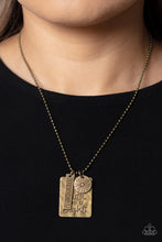Load image into Gallery viewer, Paparazzzi Accessories-Sunshine Sight - Brass
