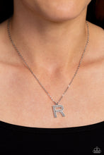 Load image into Gallery viewer, Paparazzi Accessories-Leave Your Initials - Silver - R
