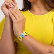 Load image into Gallery viewer, Paparazzi Accessories-Painted Pairing - Yellow
