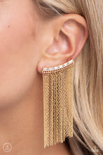 Load image into Gallery viewer, Paparazzi Accessories-Feuding Fringe - Gold
