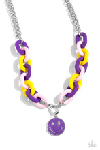 Load image into Gallery viewer, Paparazzi Accessories-Speed SMILE - Purple
