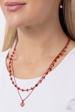Load image into Gallery viewer, Paparazzi Accessories-Cupid Combo - Red
