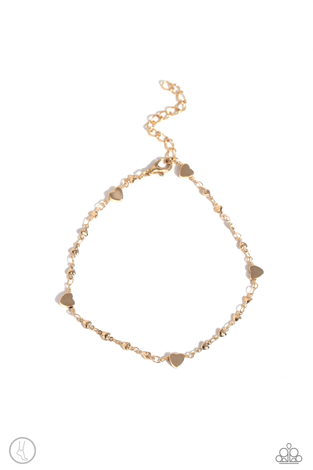 Paparazzi Accessories-Highlighting My Heart - Gold