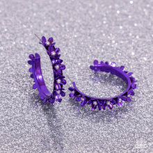 Load image into Gallery viewer, Paparazzi Accessories-Fashionable Flower Crown - Purple
