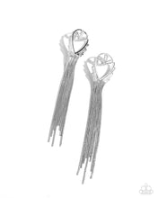 Load image into Gallery viewer, Paparazzi Accessories-Elongated Effervescence - White
