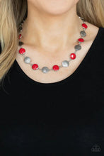 Load image into Gallery viewer, Harmonizing Hotspot - red - Paparazzi necklace
