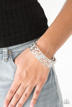Load image into Gallery viewer, Yours and Vine- silver-bracelet
