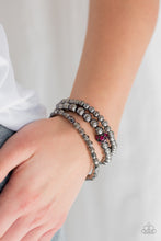 Load image into Gallery viewer, Noticeably Noir Pink Bracelet
