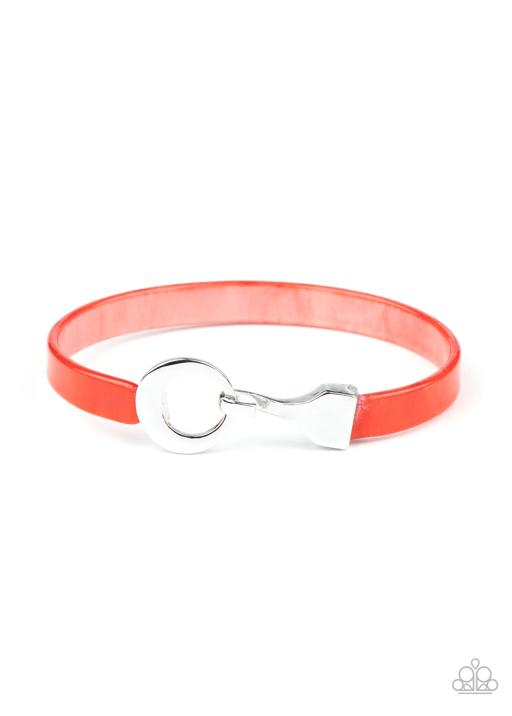 Haute Button Topic Red Bracelet