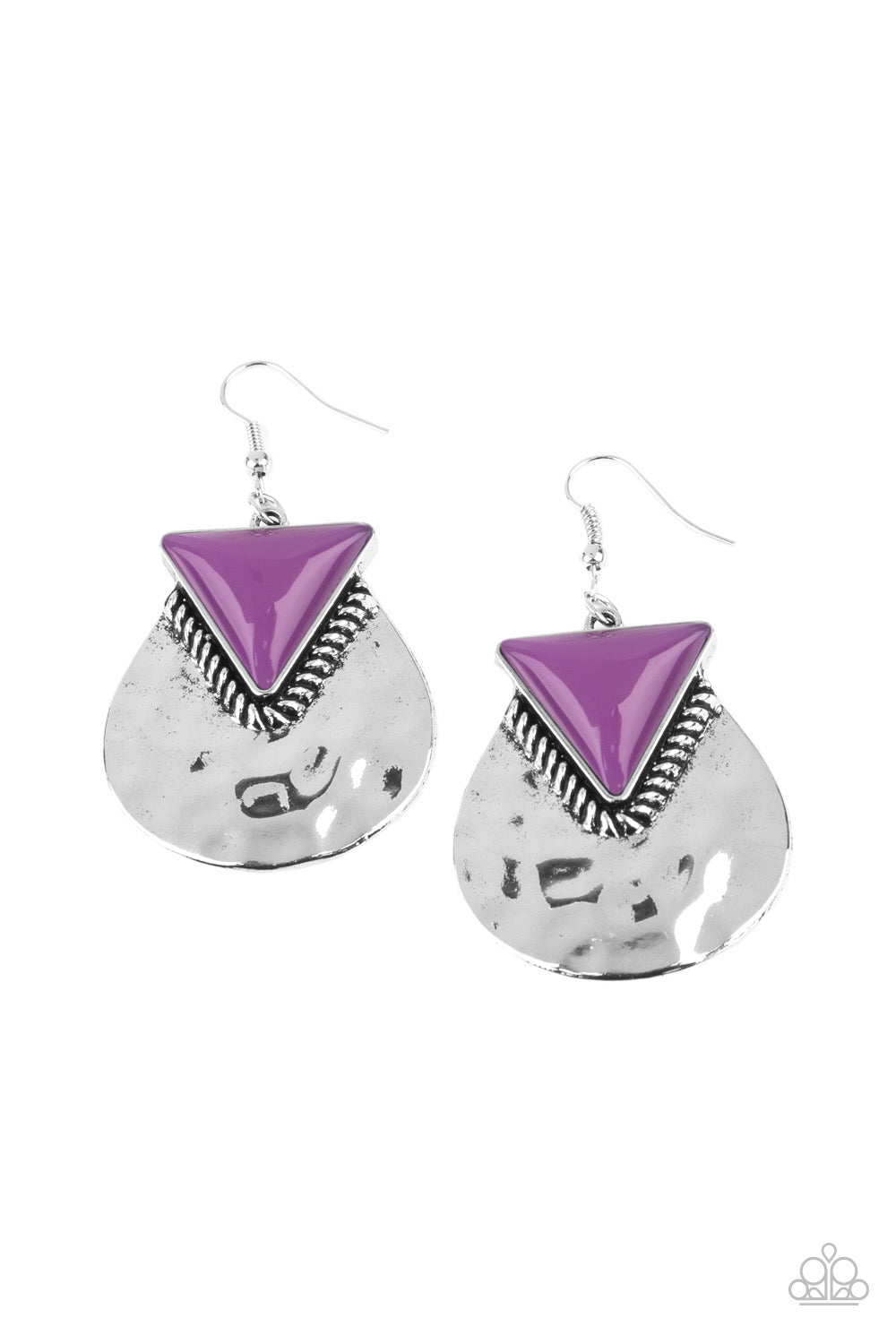 Road Trip Treasure Purple Earring