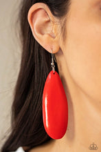 Load image into Gallery viewer, Tropical Ferry Red Earring

