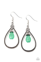 Load image into Gallery viewer, I&#39;ll Believe it Zen I see it Green Earring
