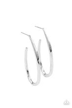 Load image into Gallery viewer, Totally Hooped Silver Hoop Earrings
