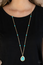 Load image into Gallery viewer, Go Tell it on the Mesa Gold Necklace
