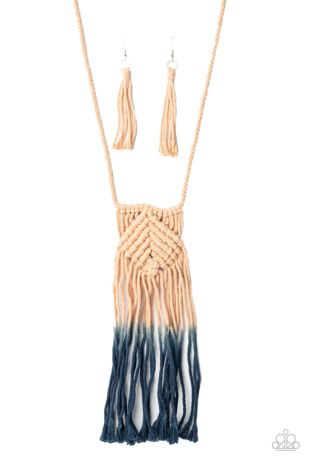 Look A Macrame Now-Blue