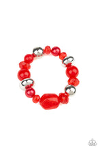 Load image into Gallery viewer, Ice Ice-Breaker Red Bracelet
