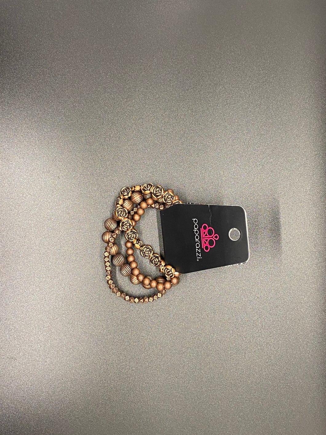 Rose Garden Gala Copper Bracelet