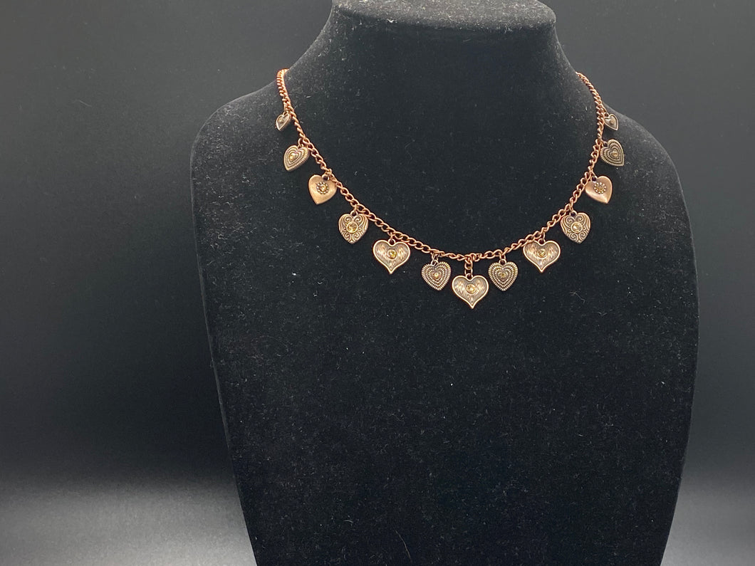 Lovely Lockets Copper Necklace