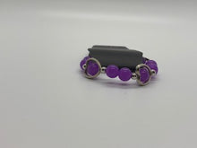 Load image into Gallery viewer, Starlit shimmer heart bracelet
