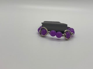 Starlit shimmer heart bracelet