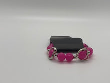 Load image into Gallery viewer, Starlit shimmer heart bracelet
