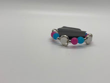 Load image into Gallery viewer, Starlit shimmer heart bracelet

