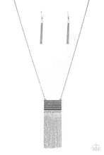 Load image into Gallery viewer, Totally Tassel Sliver Necklace
