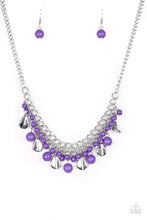 Load image into Gallery viewer, Summer Showdown Purple Necklace
