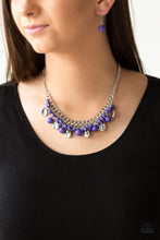 Load image into Gallery viewer, Summer Showdown Purple Necklace
