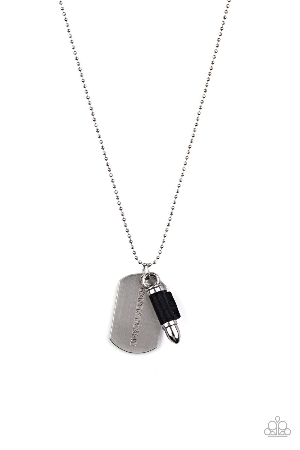 Paparazzi-Proud Patriot Black Necklace