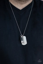 Load image into Gallery viewer, Paparazzi-Proud Patriot Black Necklace
