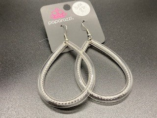 Just ENCASE You missed it Silver Earring