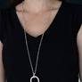 Load image into Gallery viewer, Paparazzi ♥ Straight To The Top - White ♥ Necklace
