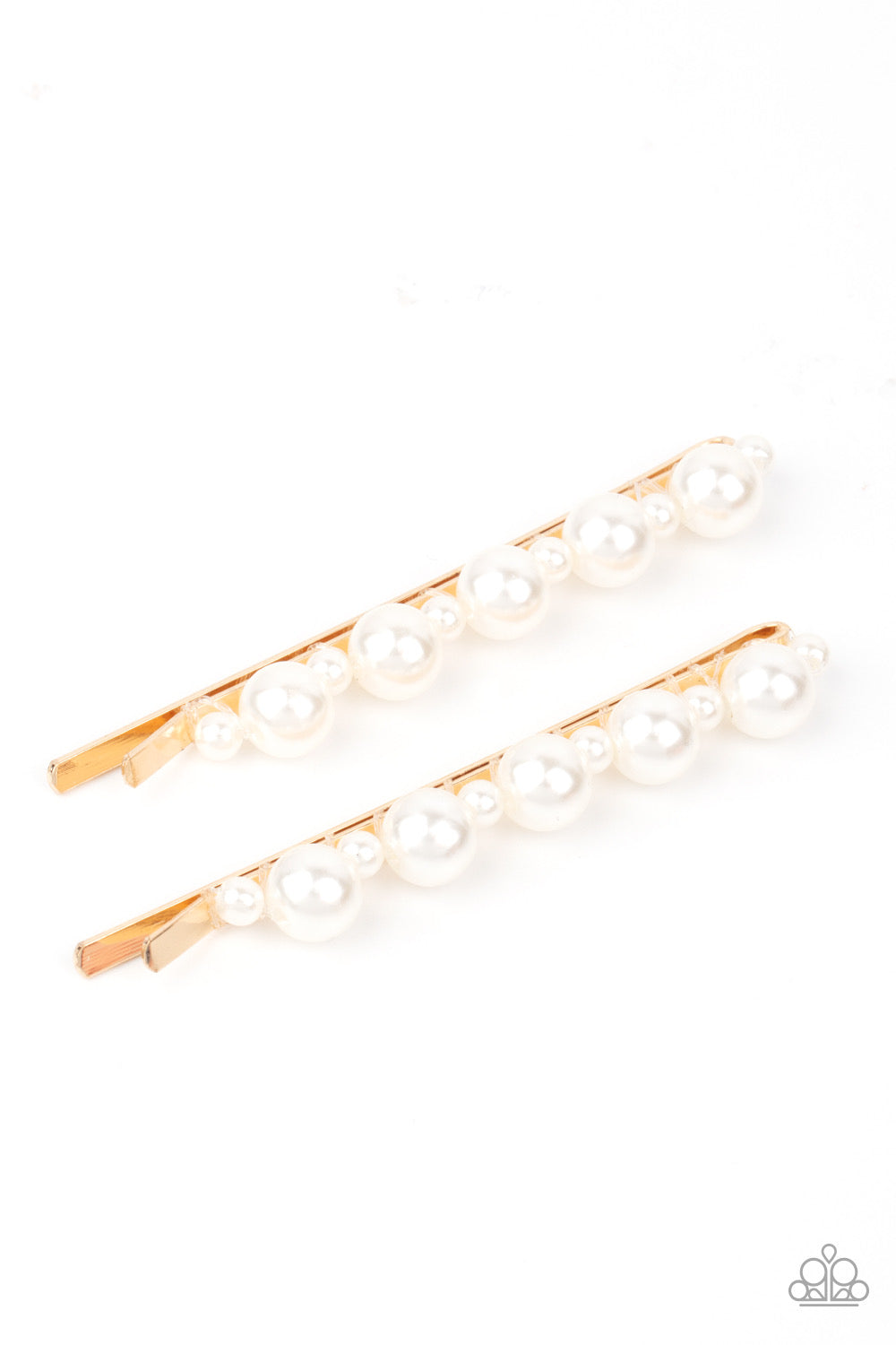 Put a pin in it gold hair clip