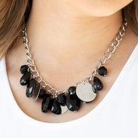 Load image into Gallery viewer, Paparazzi jewelry~ Treasure Shore - Black-Necklace
