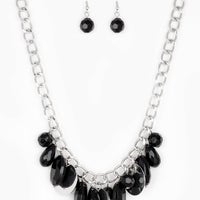 Load image into Gallery viewer, Paparazzi jewelry~ Treasure Shore - Black-Necklace
