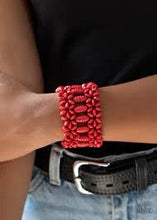 Load image into Gallery viewer, Paparazzi Bracelet ~ Fiji Flavor - Red Bracelet
