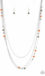 Paparazzi Accessories-Colorful Cadence - Multi - Necklace & Earrings